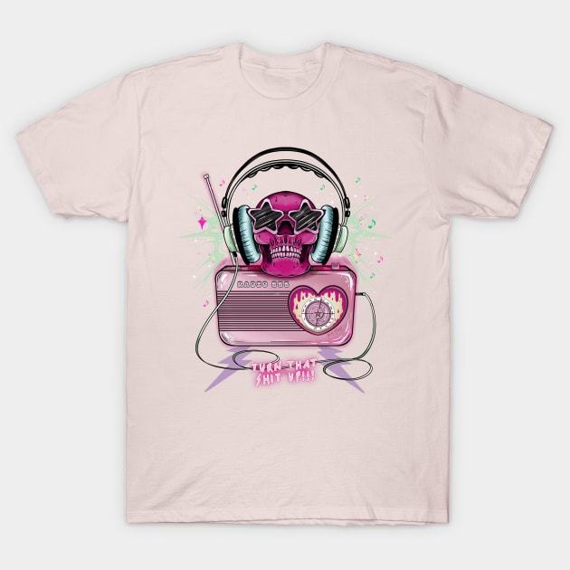Radio 666 T-Shirt by Pink Fang